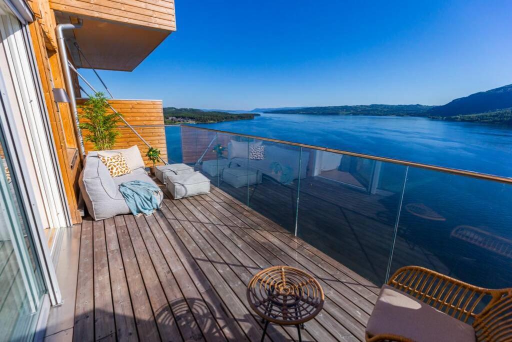 Mjossuite With Lovely View Ringsaker ภายนอก รูปภาพ